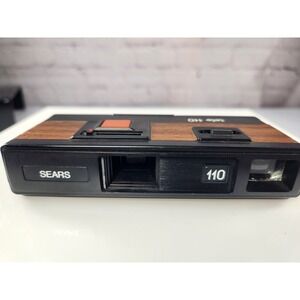 Sears Tele 110 Camera Vintage Photography Photo